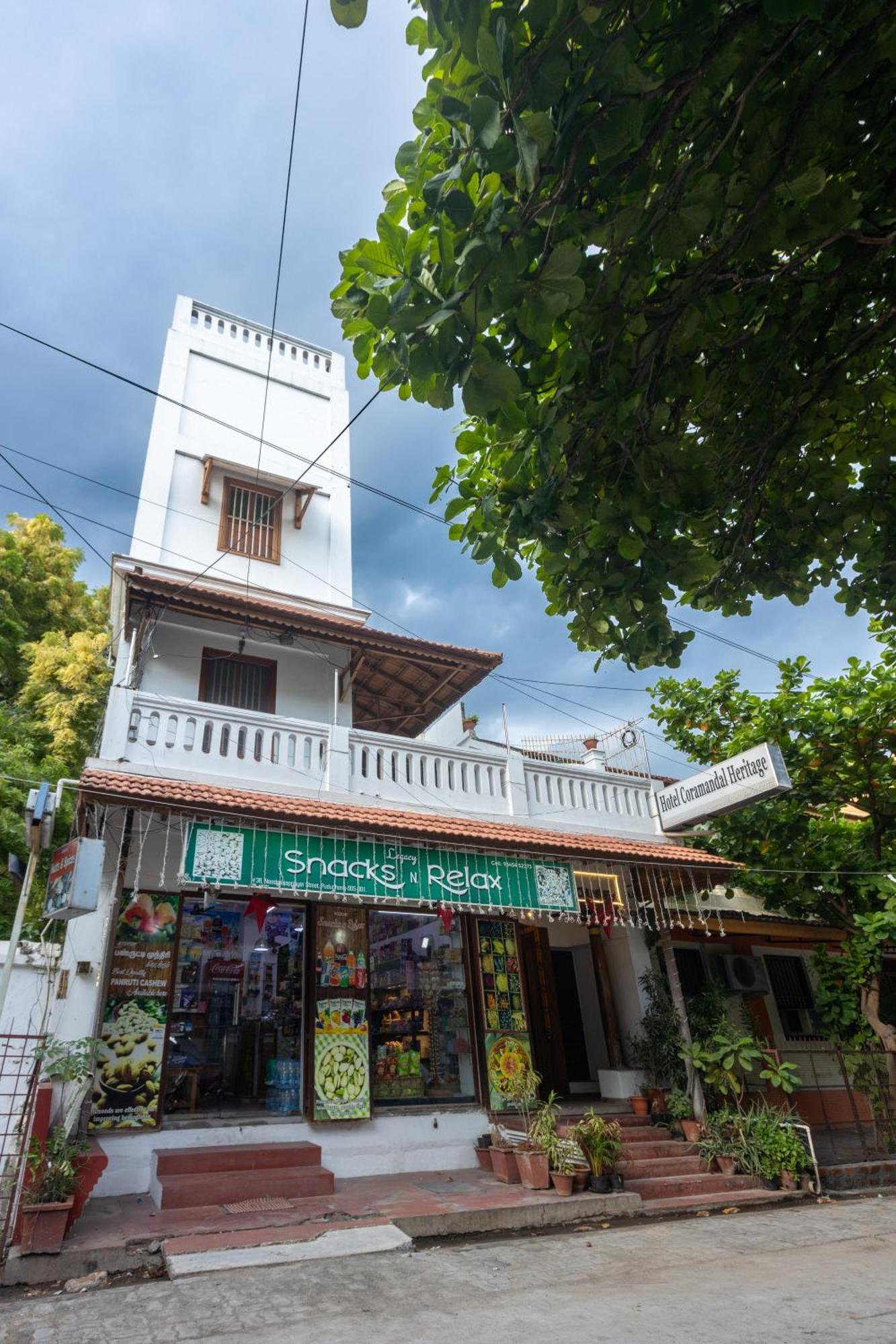 Coramandal Heritage Pondicherry Bagian luar foto